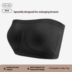 Plus Size Strapless Seamless Tube Bra