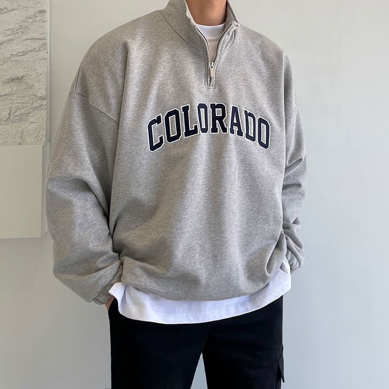 Half-Zip Lapel Sweater by National Tide Brand