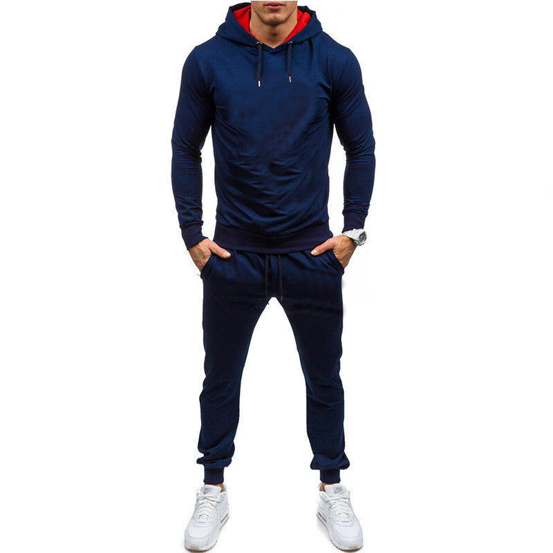 Slim Hip-hop Casual Hoodie Sportswear Suit | Streetwear