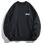 Men's Long Sleeve Round Neck Sweater Underlay T-Shirt | Streetwear