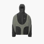 Zipper Letter Embroidery Warm Sweater