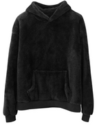 Double-sided Velvet Hoodie | Streetwear