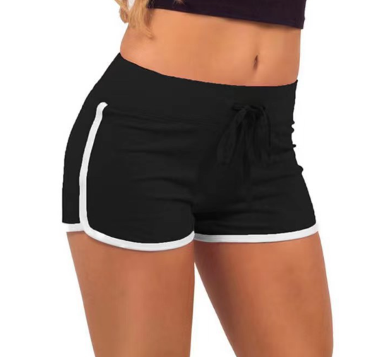 Summer Yoga Shorts for Plus Size Women (Beach Style)