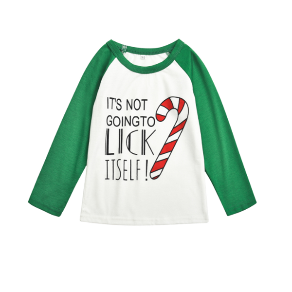 Striped Family Christmas Pajama Set for Home Wear