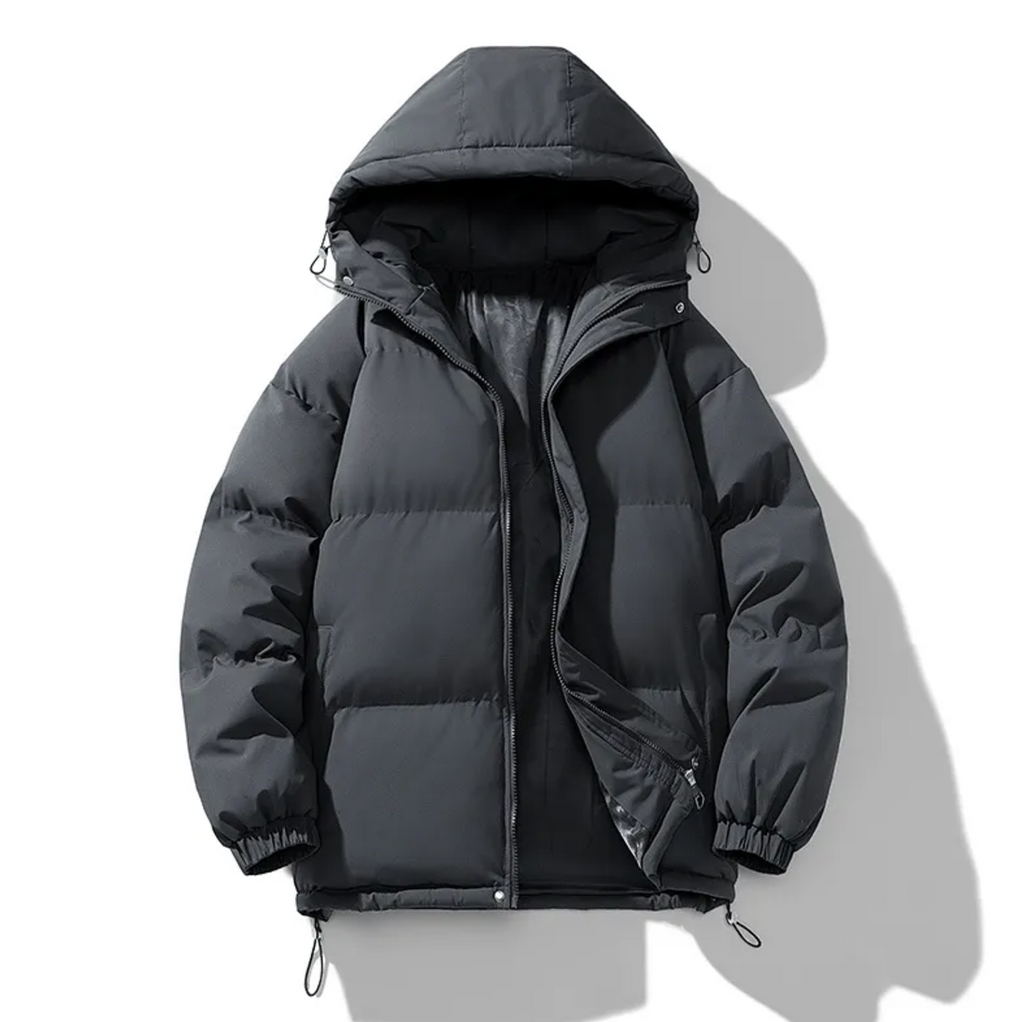 Men's Padded Hoodie Jacket | Streetwear