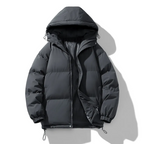 Men's Padded Hoodie Jacket | Streetwear