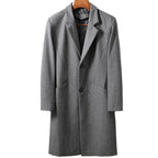 Men's High-Quality Slim Fit Winter Wool Jacket