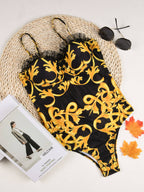 2021 Lace One-Piece Swimsuit for Women C3112