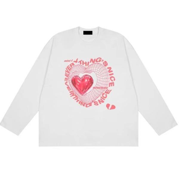 Women's Thin Loose Fit Long Sleeve Love Sweater
