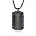 Retro Stainless Steel Men's Cross Necklace Pendant