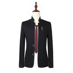 Men's Casual Slim Fit Solid Color Top Coat