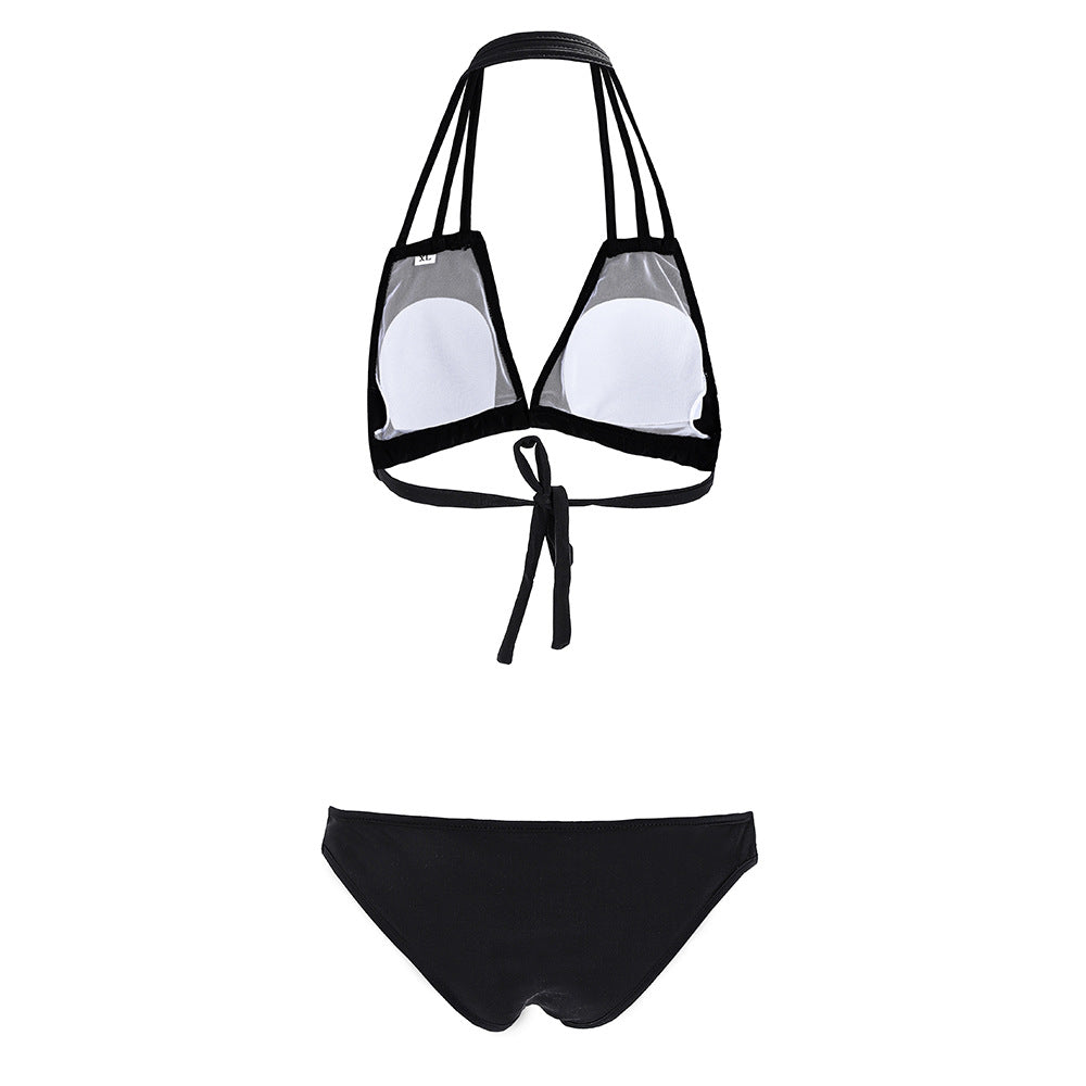 Plus Size Sexy Two-Piece Bikini Swimwear Set