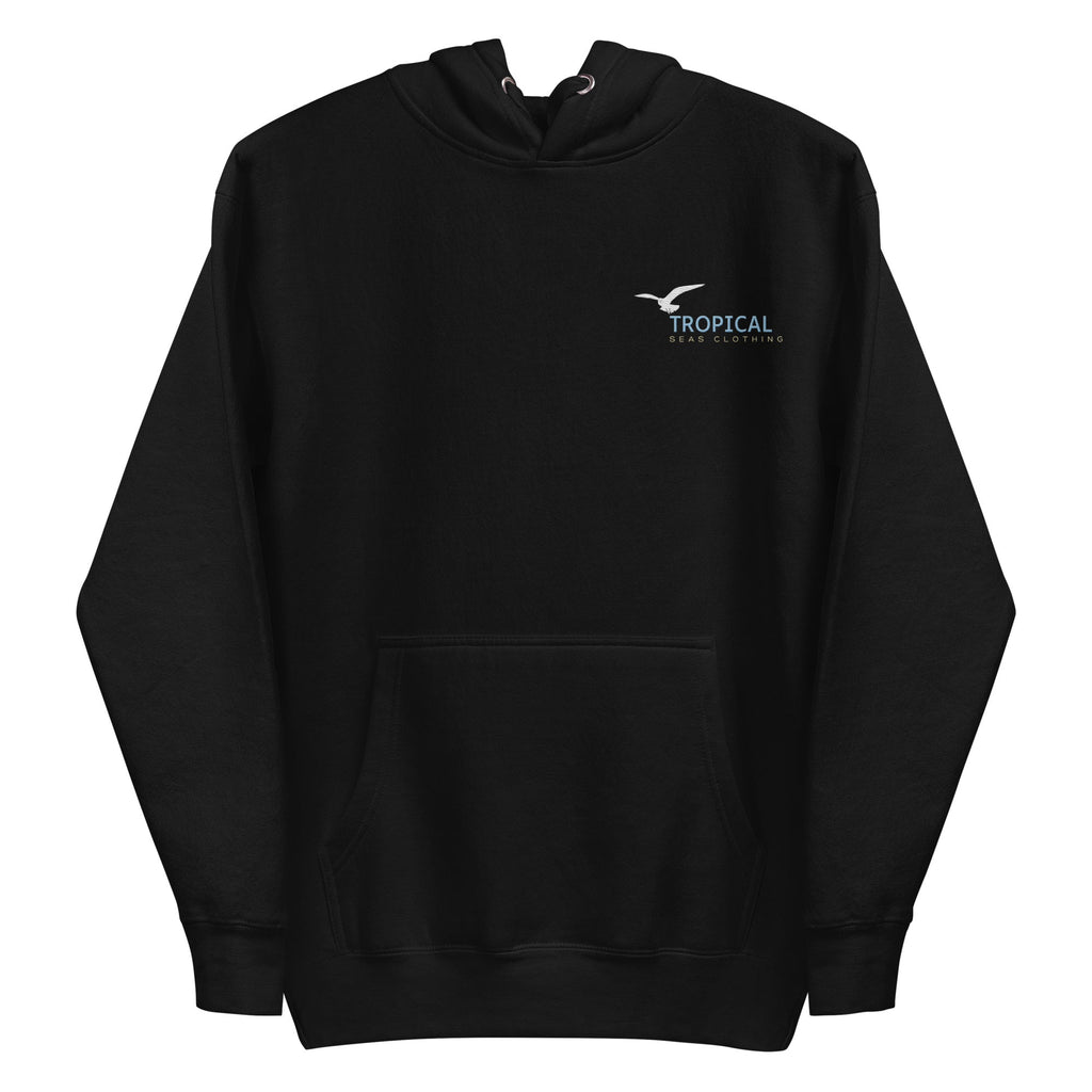Unisex Seagull Shores Embroidered Hoodie | Streetwear