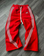 Striped Fleece Lined Pants
