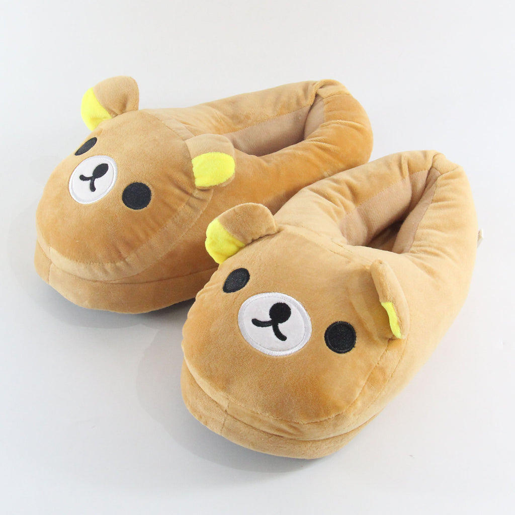 Couple's Thermal Cotton Indoor Slippers with Full Heel Wrap