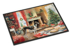 Greyhound Christmas Cookies Doormat