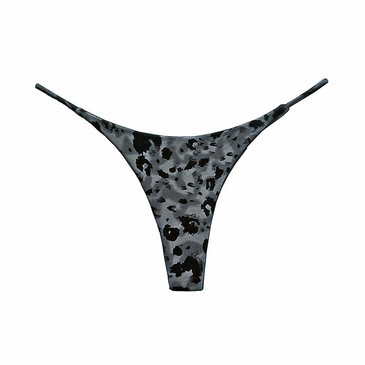 European American Double Strap Low Waist Thong