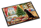 Irish Water Spaniel Christmas Cookies Doormat