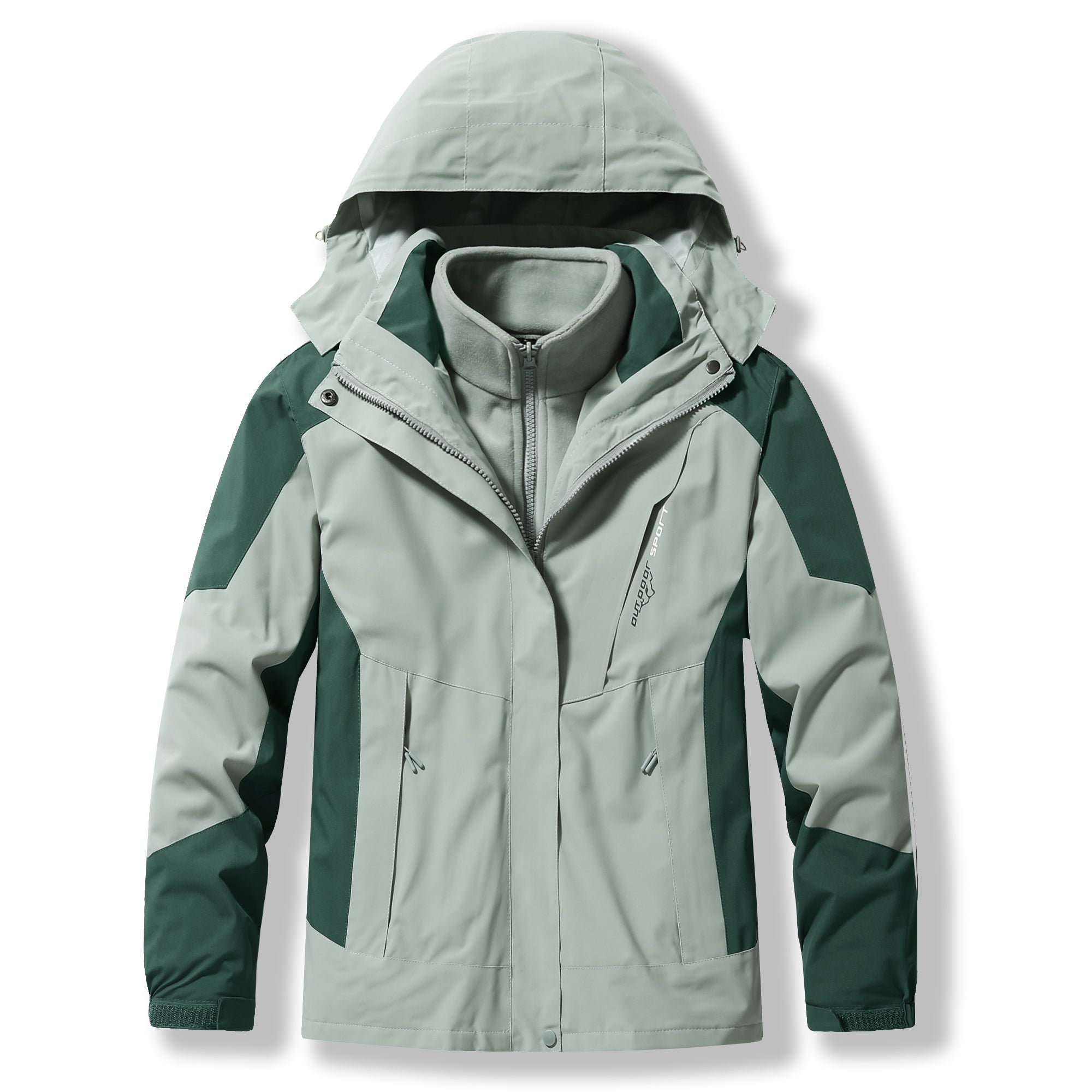 3-in-1 Waterproof Winter Jacket Set for Women