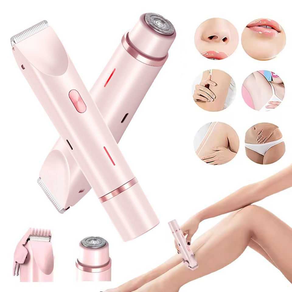 2-in-1 Women's Electric Shaver & Bikini Trimmer