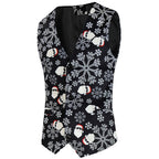Men's Fashion Christmas Printed Casual Vest