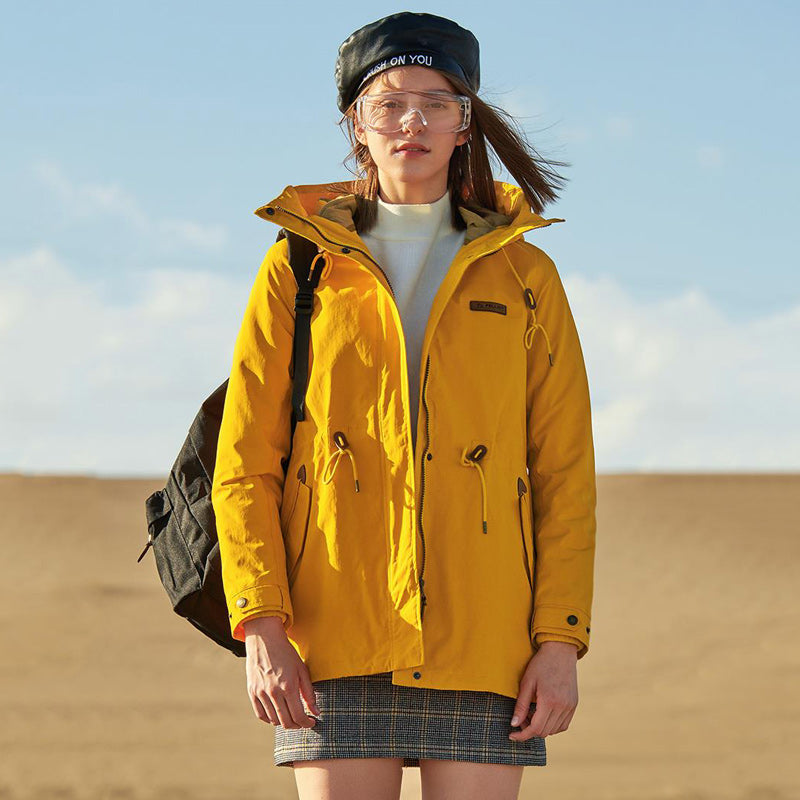 Pelliot Women's Waterproof Softshell Winter Jacket