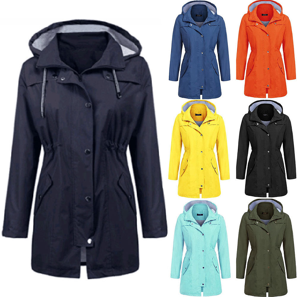 Hooded Trench Coat for Stylish Protection