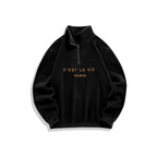 Unisex Fleece Turtleneck Hoodie | Streetwear