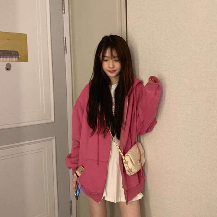 Retro Polar Fleece Hooded Jacket for Fashion Lovers