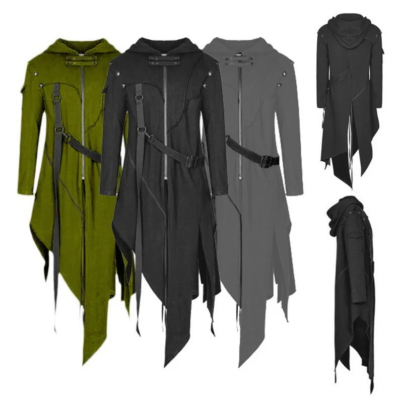 Medieval Steampunk Victorian Long Sleeve Jacket Costume