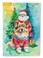 Finnish Lapphund Christmas Garden Flag