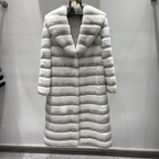Standing Collar Fur Jacket