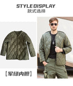 Tactical M65 Windbreaker Jacket with Cotton Liner