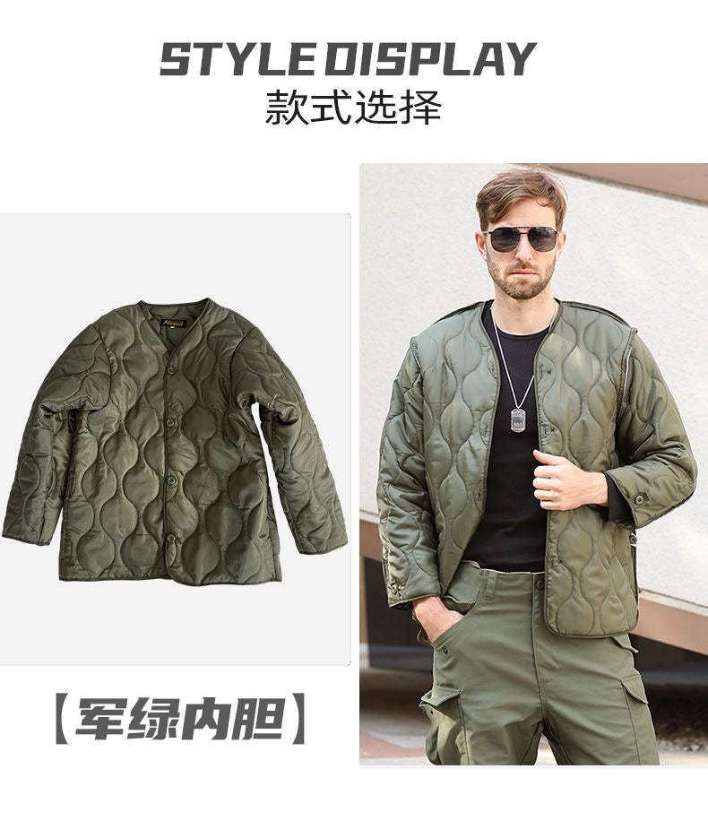 Tactical M65 Windbreaker Jacket with Cotton Liner