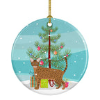 Ocicat Cat Christmas Ceramic Ornament