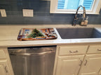 Basset Hound Christmas Cookies Dish Drying Mat