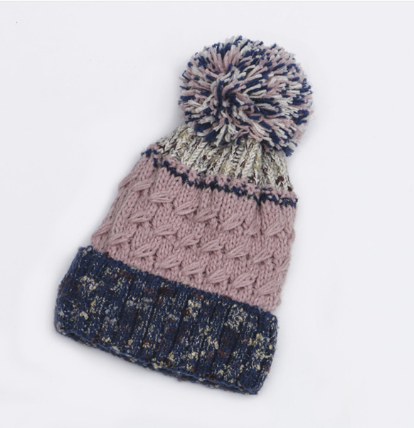 Retro Versatile Warm Knitted Wool Hat for All Genders | Embroidered Cap