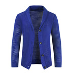 Men's Casual Loose Knit Sweater with Unique Style