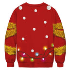 2019 Christmas 3D Digital Print Couple Sweatshirt | Streetwear