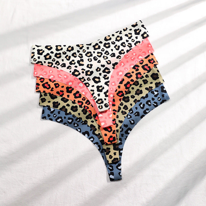 Women's Breathable Lace Thong Underwear with Cotton Crotch