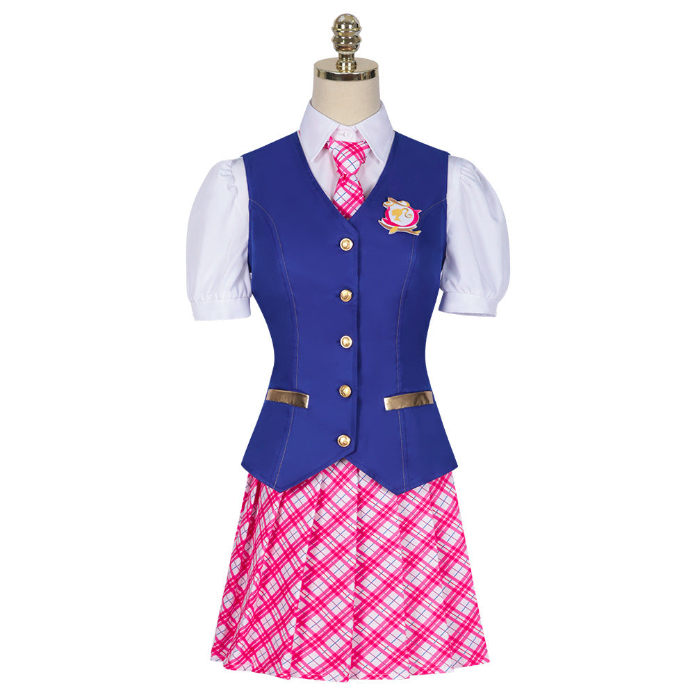 Barbie Academy Women's Swimsuit Cosplay Costume Set