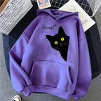 Cute Purple Candy-colored Sweater for Teens