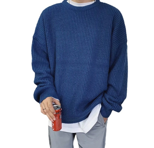Tide Brand Unisex Loose Knit Couple's Sweater