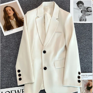 WOLFF Elegant Long Sleeve Jacket for Women 2024