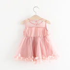 C170 Summer New Children's Dress - Girls' Petal Skirt