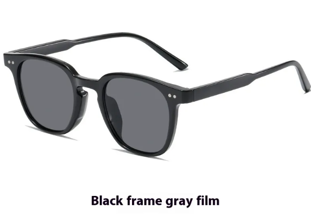 Womens Black Frame Sunglasses UV Protection