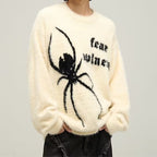 Retro Spider Sweater - All-match Fashion Knitwear