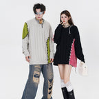 Couple's Casual Crew Neck Sweater for Men and Women