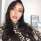 Sexy Leopard Print Long Sleeve Bodysuit for Women