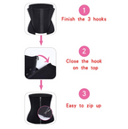 Sport Shaping Bodysuit with Three Rows of Hooks